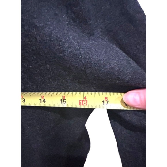 Sarah Spencer 100% Italian Merino Wool Sweater Charcoal Gray Women’s Size Large - Picture 6 of 9